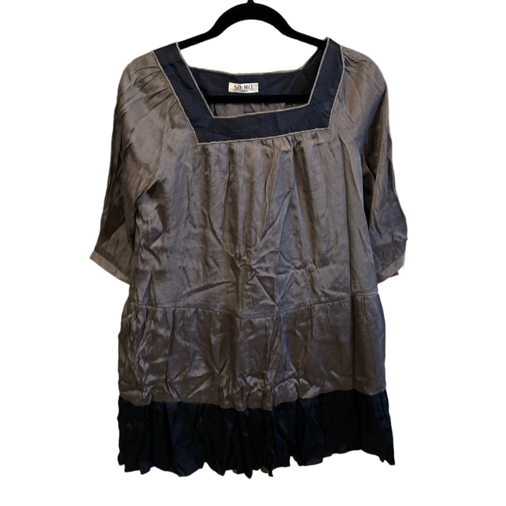 BRAND NEW (So Nice Fashion) Two tone tunic Dress.